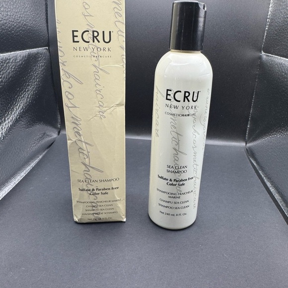 NIB ECRU Sea Clean Shampoo Full Size 8 fl oz- BOX HAS DAMAGE- bottle dent - Picture 2 of 10